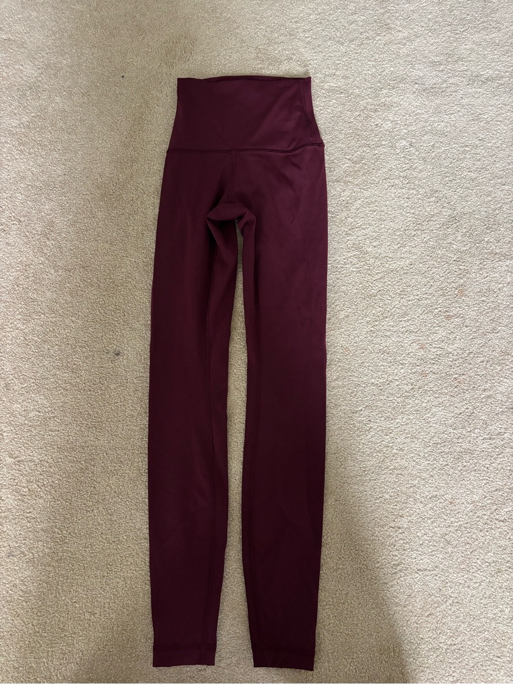 Lululemon Maroon Leggings